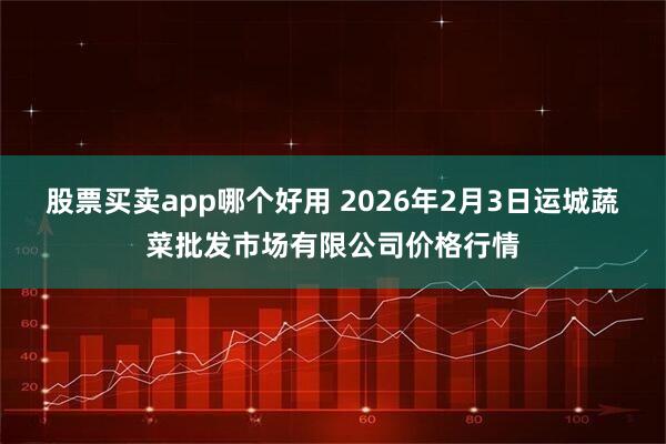 股票买卖app哪个好用 2026年2月3日运城蔬菜批发市场有限公司价格行情